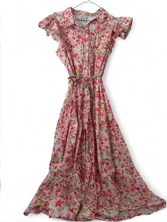Anthropologie Dresses & Skirts - Anthropologie LÉA Floral Midi Dress 100% Cotton Size Medium